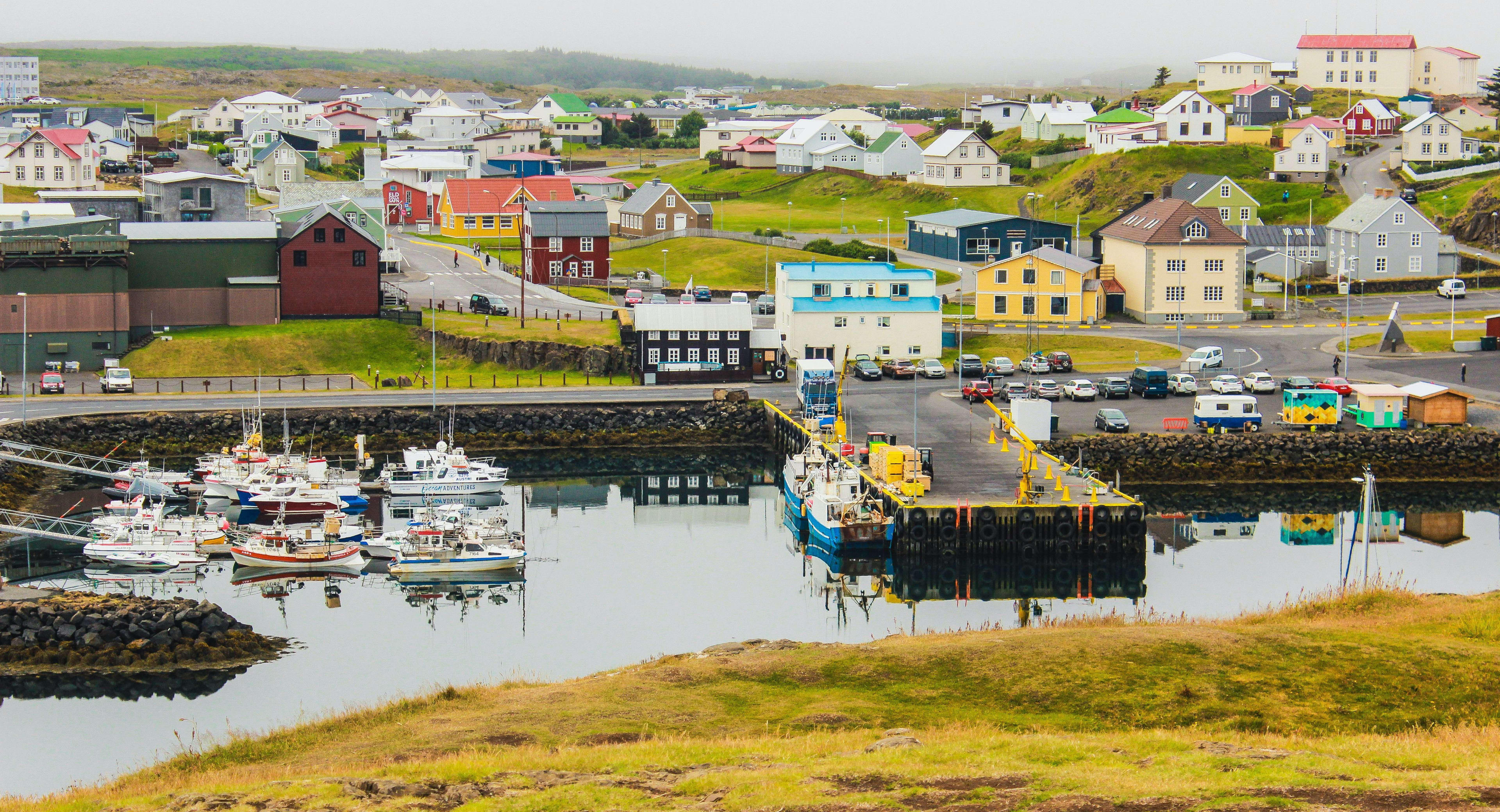 colorful houses of stykkisholmur