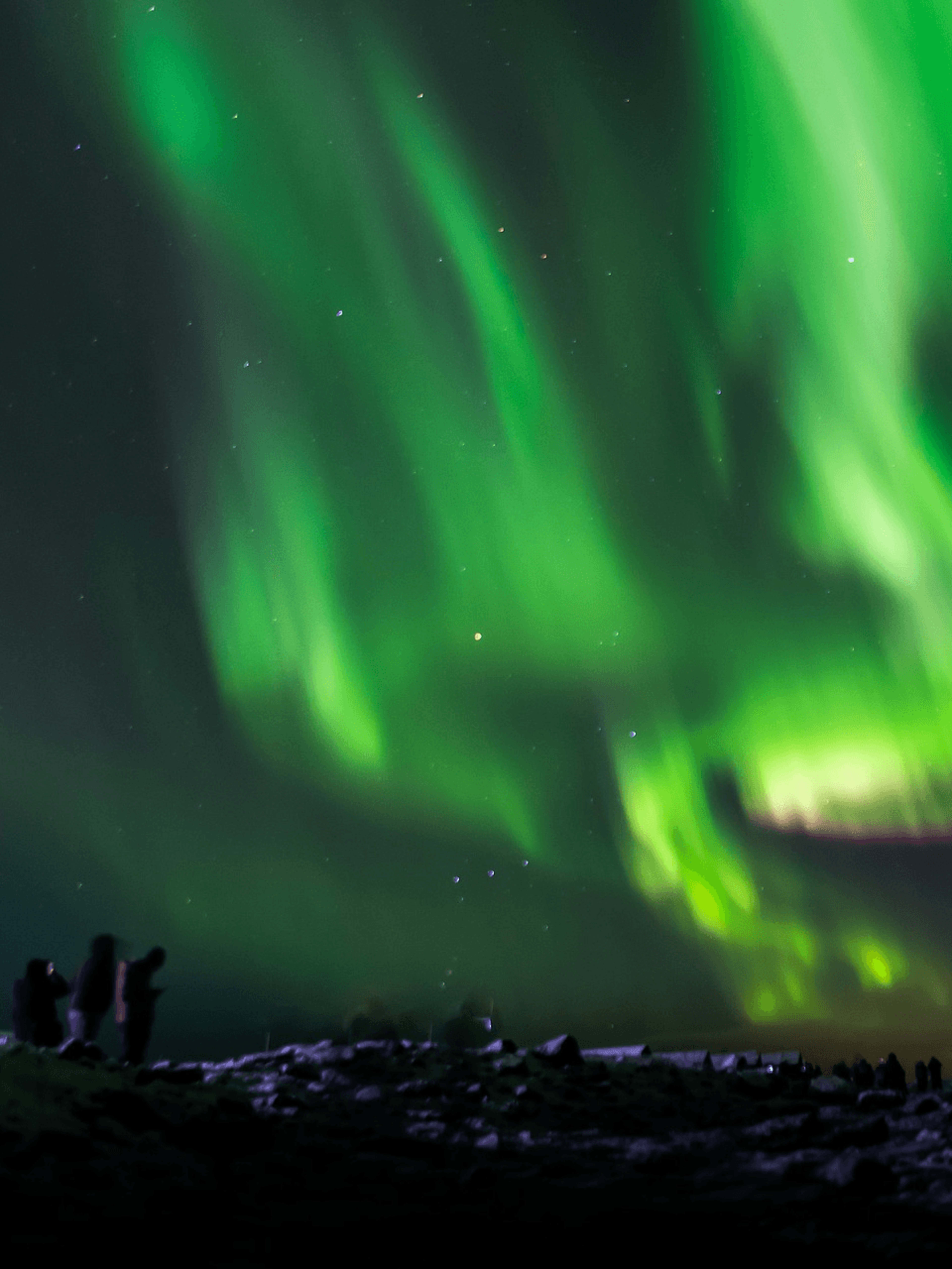 northern lights hunting by super jeep