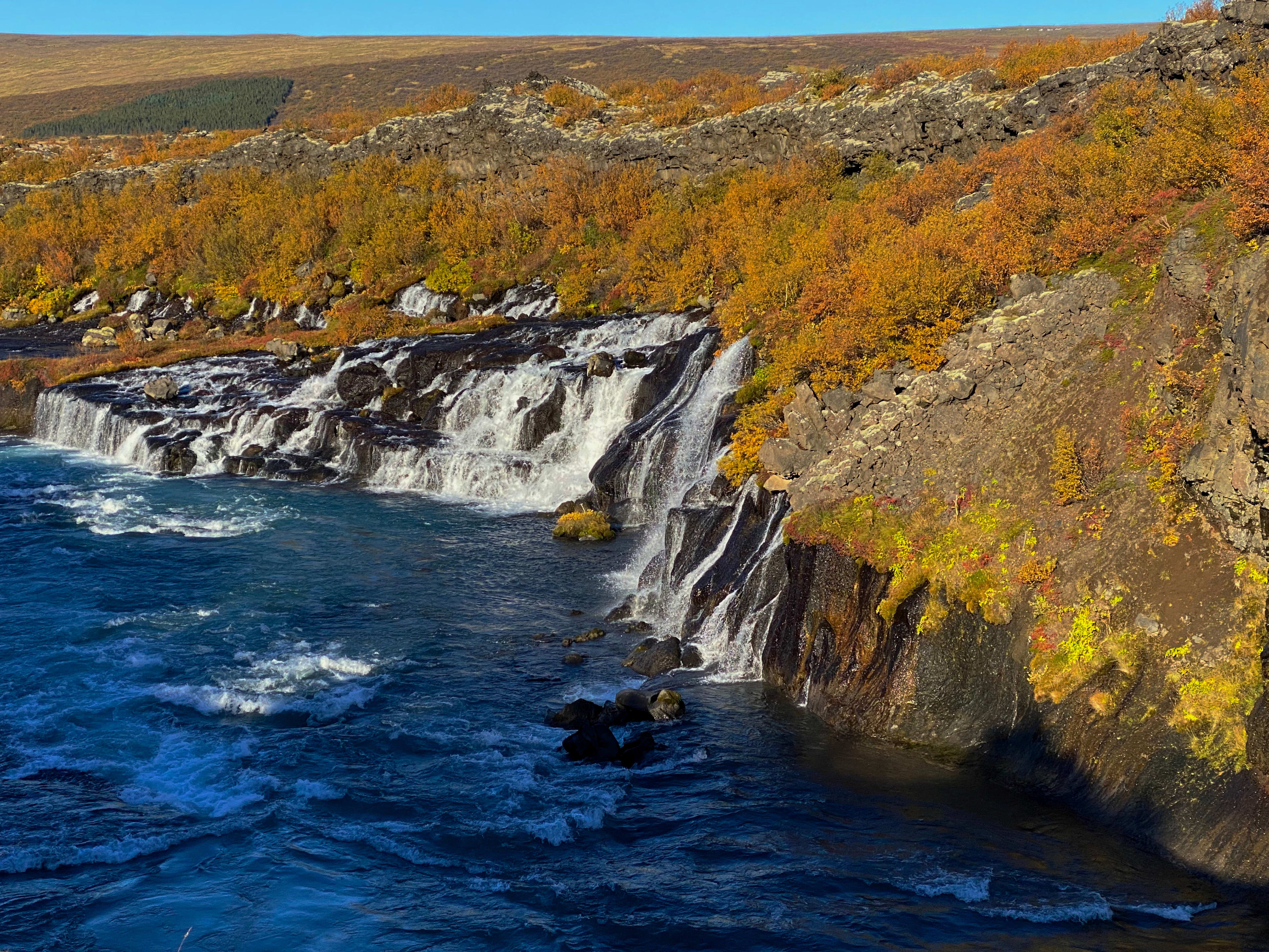 hraunfoss-west iceland